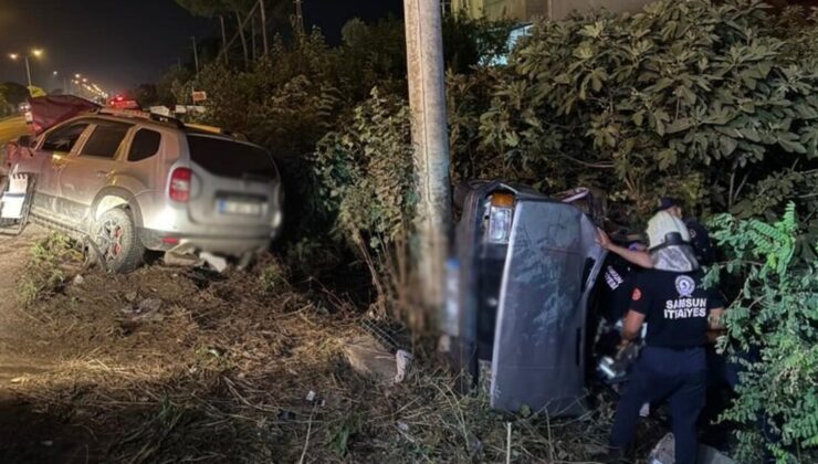 Samsun’da 19 yaşındaki sürücü trafik kazasında öldü