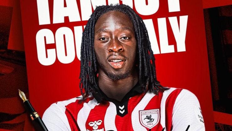 Samsunspor Tanguy Coulibaly transferini açıkladı; Fransız futbolcuyla 3 yıllık imza
