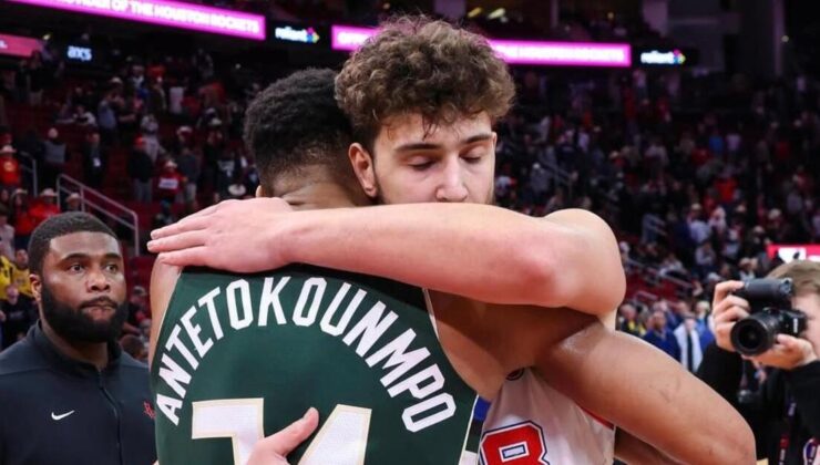 Şengün ile Antetokounmpo, birer mesaj yayımladı