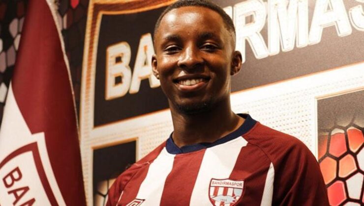 Tosin Kehinde resmen Bandırmaspor’da, Nijeryalı futbolcudan 2 yıllık imza