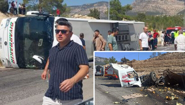 Yolcu otobüsü ile kamyon çarpıştı! Can kayıpları var!