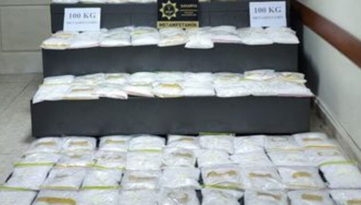 Araçtan 100 kilogram sentetik uyuşturucu çıktı