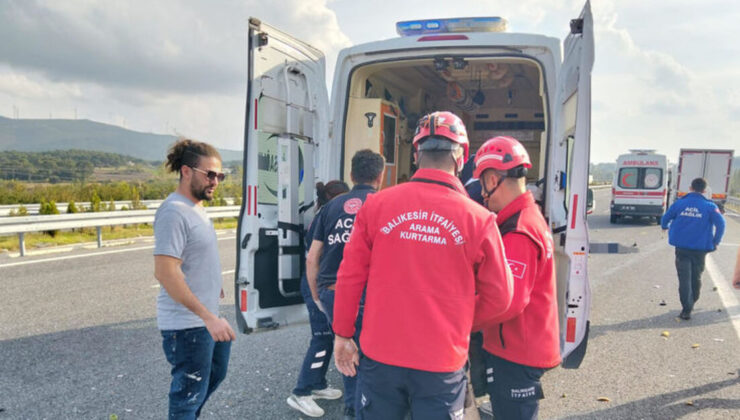 Balıkesir’de kamyonet otomobile çarptı: 1 ölü, 1 yaralı