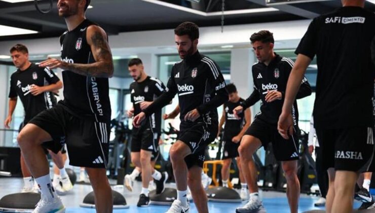 Beşiktaş, Gençlerbirliği maçı hazırlıklarını sürdürdü