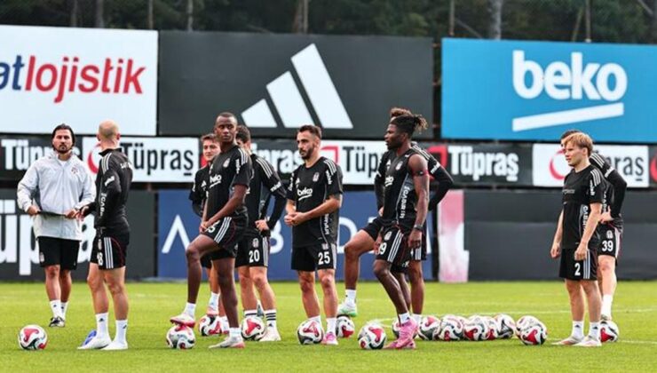 Beşiktaş’ta Kasımpaşa hazırlıkları başladı