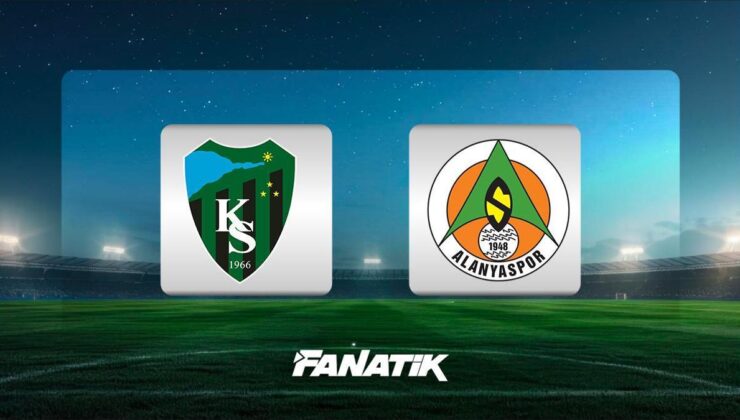 CANLI | Kocaelispor – Alanyaspor (Süper Lig 10. hafta maçı)