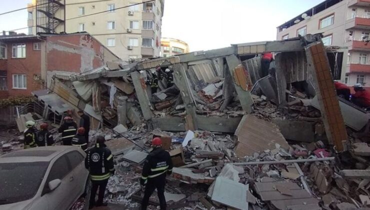 Gebze’de 7 katlı bina çöktü! Aynı aileden 4 kişi öldü!