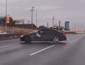 Gebze’de düğün konvoyunda drifte 52 bin lira ceza