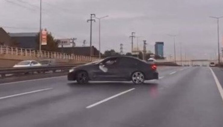 Gebze’de düğün konvoyunda drifte 52 bin lira ceza