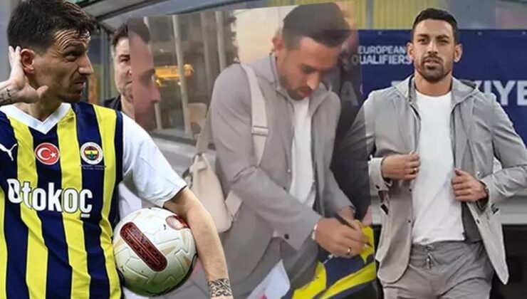 İrfan Can Kahveci’yle ve Fenerbahçeli taraftarın diyaloğu gündem oldu ‘Mert Hakan’a söyleyin…’