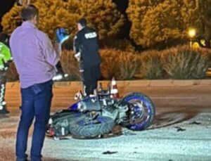 İzmir’de otomobille motosiklet çarpıştı: 1 ölü, 1 yaralı
