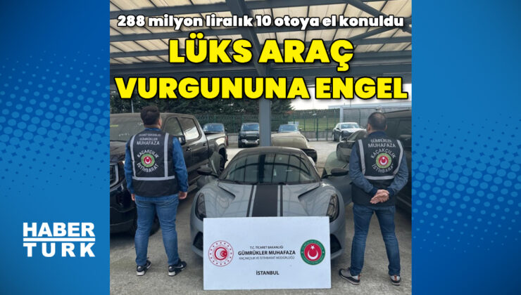 Lüks araç vurgununa engel