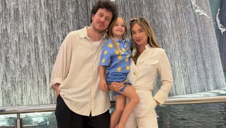 Müge Boz ve Caner Erdeniz ailece Dubai’de