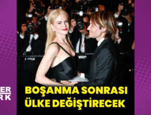 Nicole Kidman 19 yıllık eşinden boşandıktan sonra ülke değiştirecek