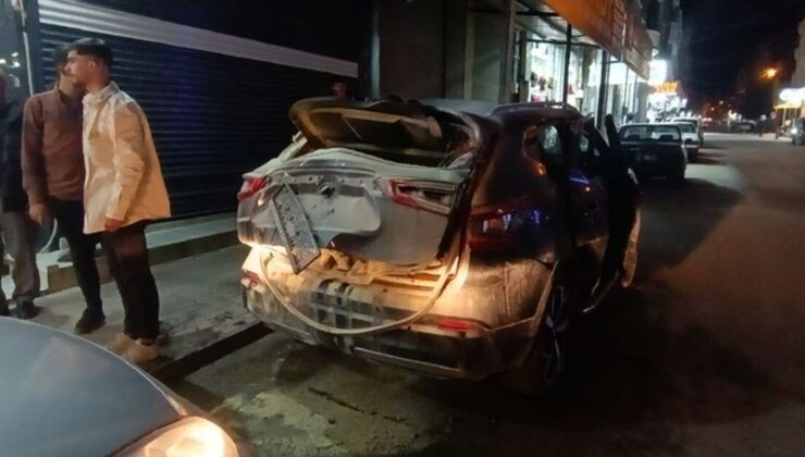Otomobilde gaz sıkışması sonucu patlama: 1 yaralı