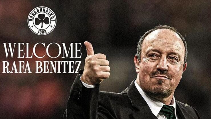 Rafael Benitez, Panathinaikos’a imzayı attı