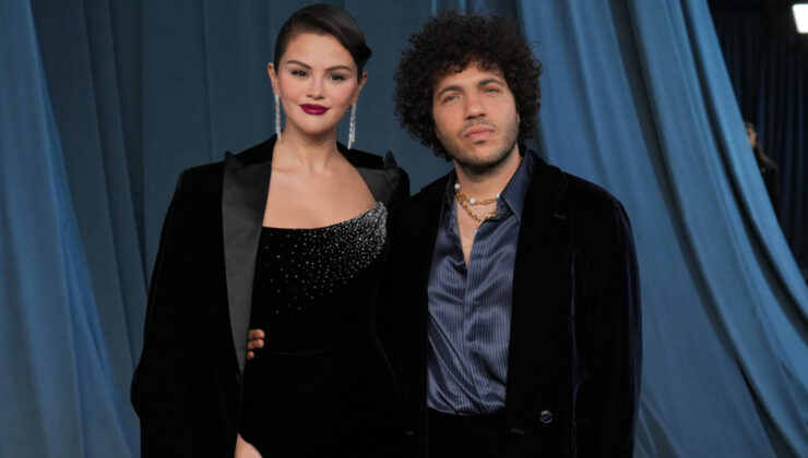 Selena Gomez ile Benny Blanco, evli bir çift olarak ilk kez kırmızı halıya çıktı
