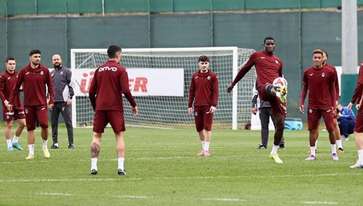 Trabzonspor’da Eyüpspor mesaisi sürüyor