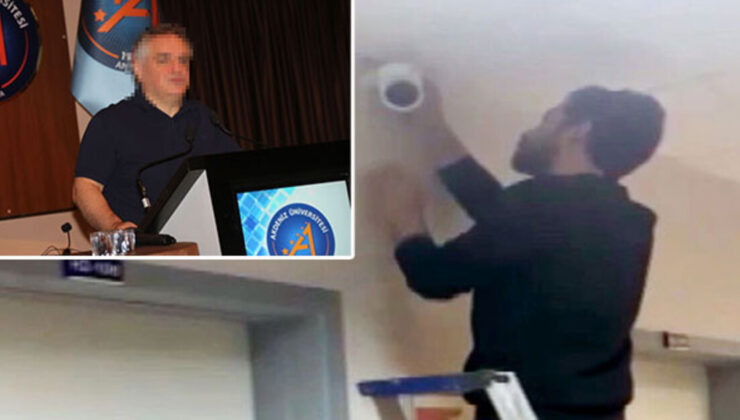 Üniversite hastanesinde… Profesöre ‘gizli kamera’ soruşturması!