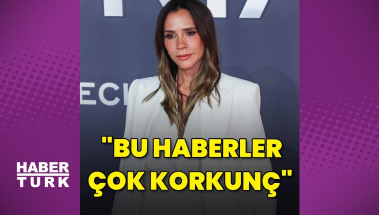 Victoria Beckham oğlu hakkındaki haberlere tepki gösterdi: Çok korkunç!