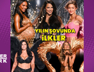 Yılın beklenen şovu yapıldı: Victoria’s Secret defilesinde 9 aylık hamile model yürüdü