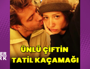 Zeynep Bastık ve Serkay Tütüncü’den romantik anlar