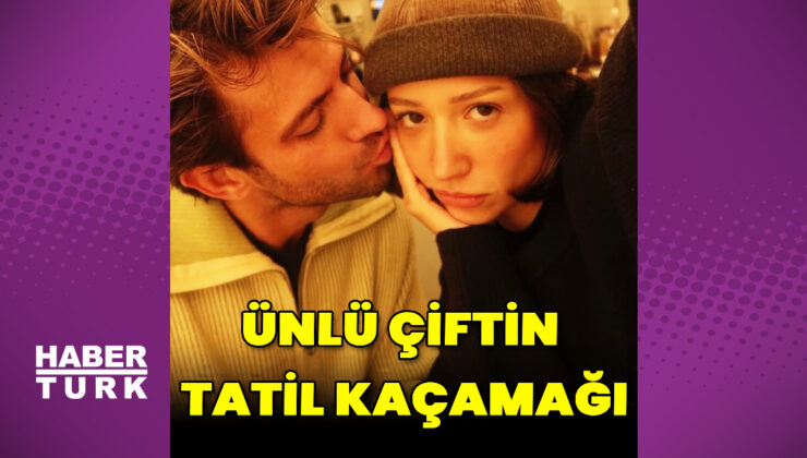 Zeynep Bastık ve Serkay Tütüncü’den romantik anlar