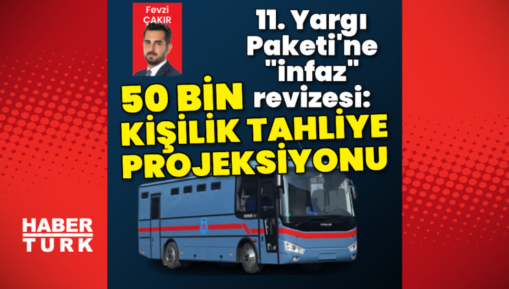 11. Yargı Paketi’ne “infaz” revizesi: 50 bin kişilik tahliye projeksiyonu