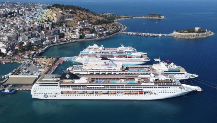 2025 yılının ilk 10 ayında kruvaziyer yolcu sayısı 2 milyonu aştı