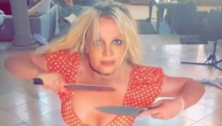 Britney Spears her şeyi sildi gitti