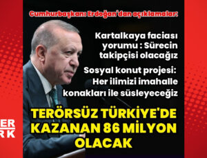 Cumhurbaşkanı Recep Tayyip Erdoğan’dan kabine sonrası açıklamalar