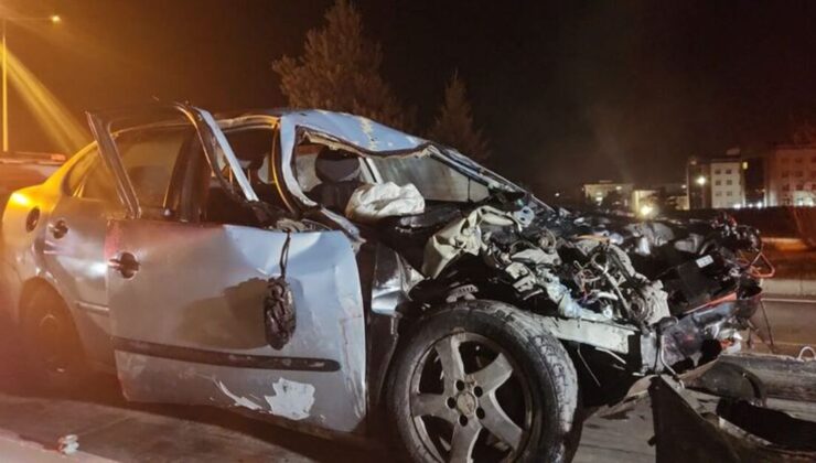 Erzurum’da trafik kazası: 1 ölü, 2 yaralı