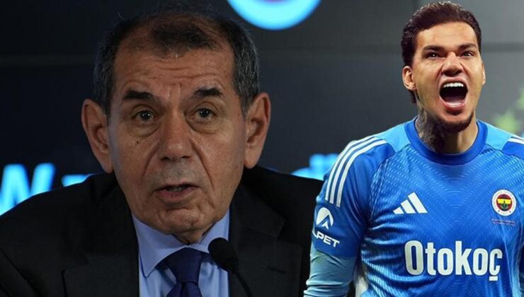 Galatasaray Başkanı Dursun Özbek’ten Ederson açıklaması! Fenerbahçe derbisi hakkında yorum…