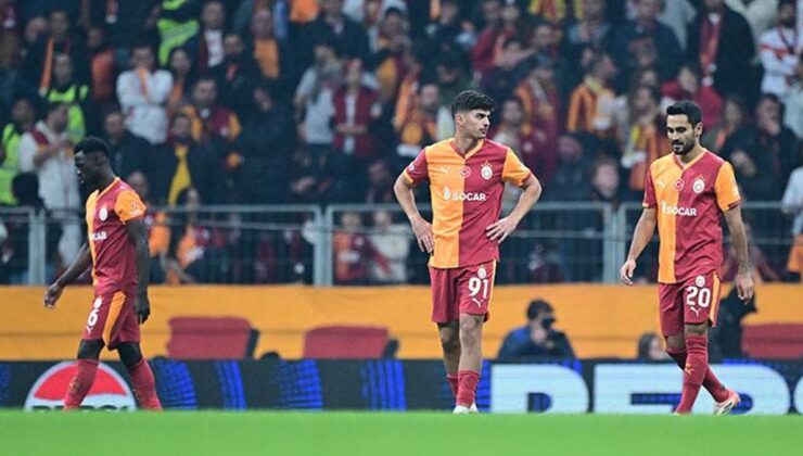 Galatasaray’ın 33 maçlık serisi sona erdi