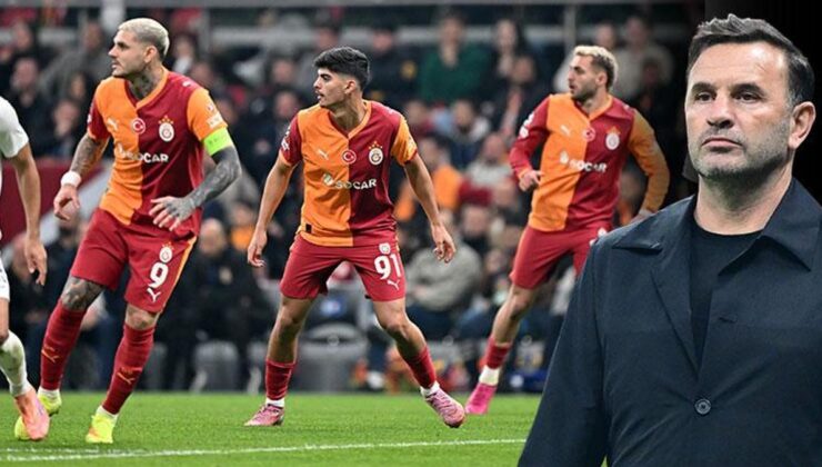 Genç oyuncu kırmızı kart gördü! Galatasaray 10 kişi kaldı