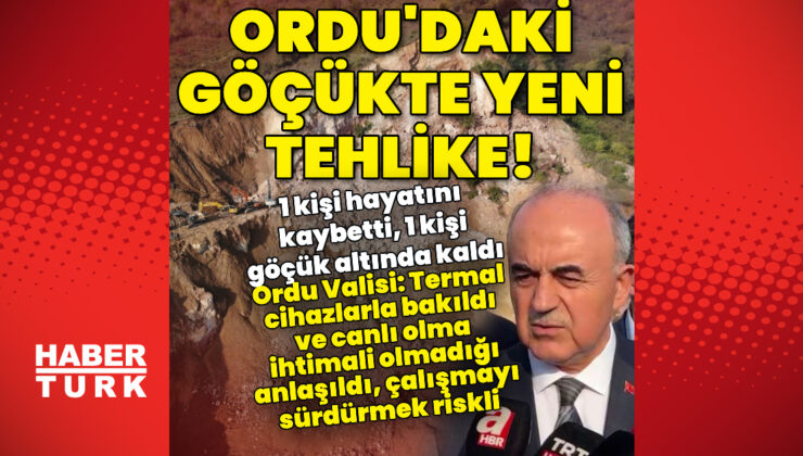 Göçük faciasında yeni tehlike! Çalışmalar durduruldu
