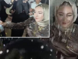 Kar spreyi sıkıyordu… Eğlenirken öldürülmüş!