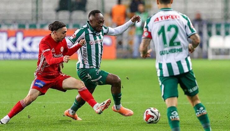 Konya’da gol sesi çıkmadı, Storm direğe takıldı… Konyaspor – Antalyaspor maç sonucu 0-0
