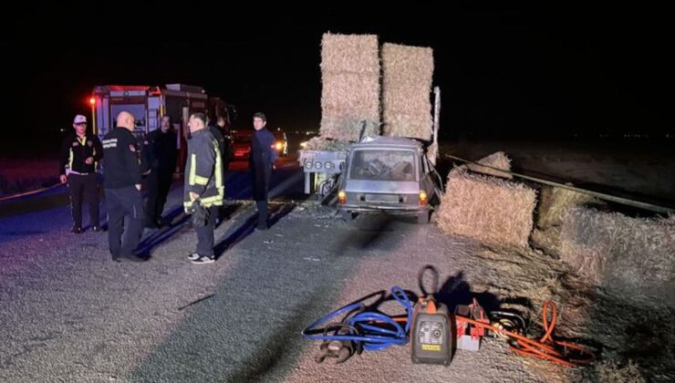 Park halindeki TIR’a arkadan çarptı: 2 ölü