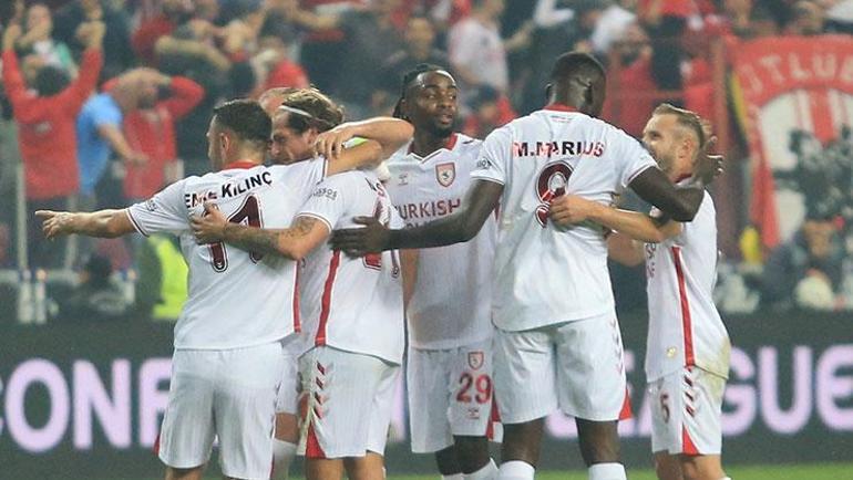 Samsunspor evinde rahat kazandı Konferans Liginde liderliğe oturdu | Samsunspor - Hamrun Spartans maç sonucu: 3-0