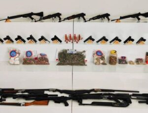 Şanlıurfa’da silah kaçakçılığı operasyonu: 9 gözaltı