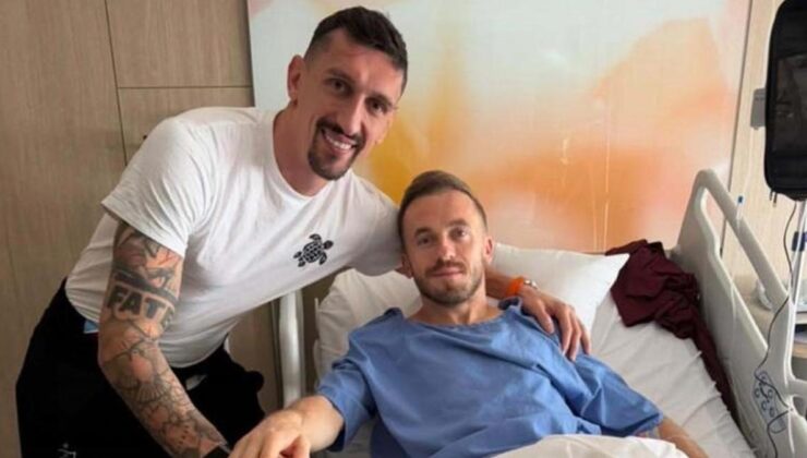 Savic’ten ameliyat olan Visca’ya ziyaret
