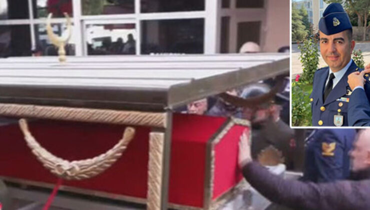 Şehit Pilot Yarbay Gökhan Korkmaz’a veda