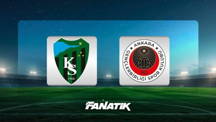 Serdar Dursun golünü attı, 3 puan geldi… Kocaelispor – Gençlerbirliği maç sonucu 1-0
