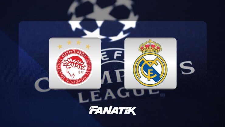 CANLI |  Olympiakos – Real Madrid maçı ne zaman, saat kaçta hangi kanalda? (Arda Güler 11’de mi?)