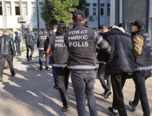 Tokat’ta uyuşturucu operasyonu: 3 tutuklama