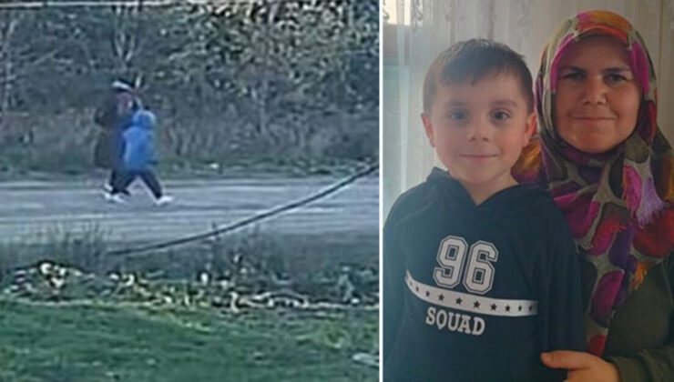 Yoğun sis aramaya izin vermiyor… Anne ile oğlunun son görüntüsü!