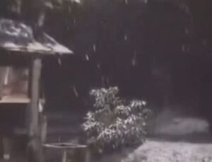 Kartepe’ye mevsimin ilk karı düştü