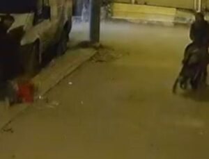 Kızını yere fırlatan babaya kelepçe!