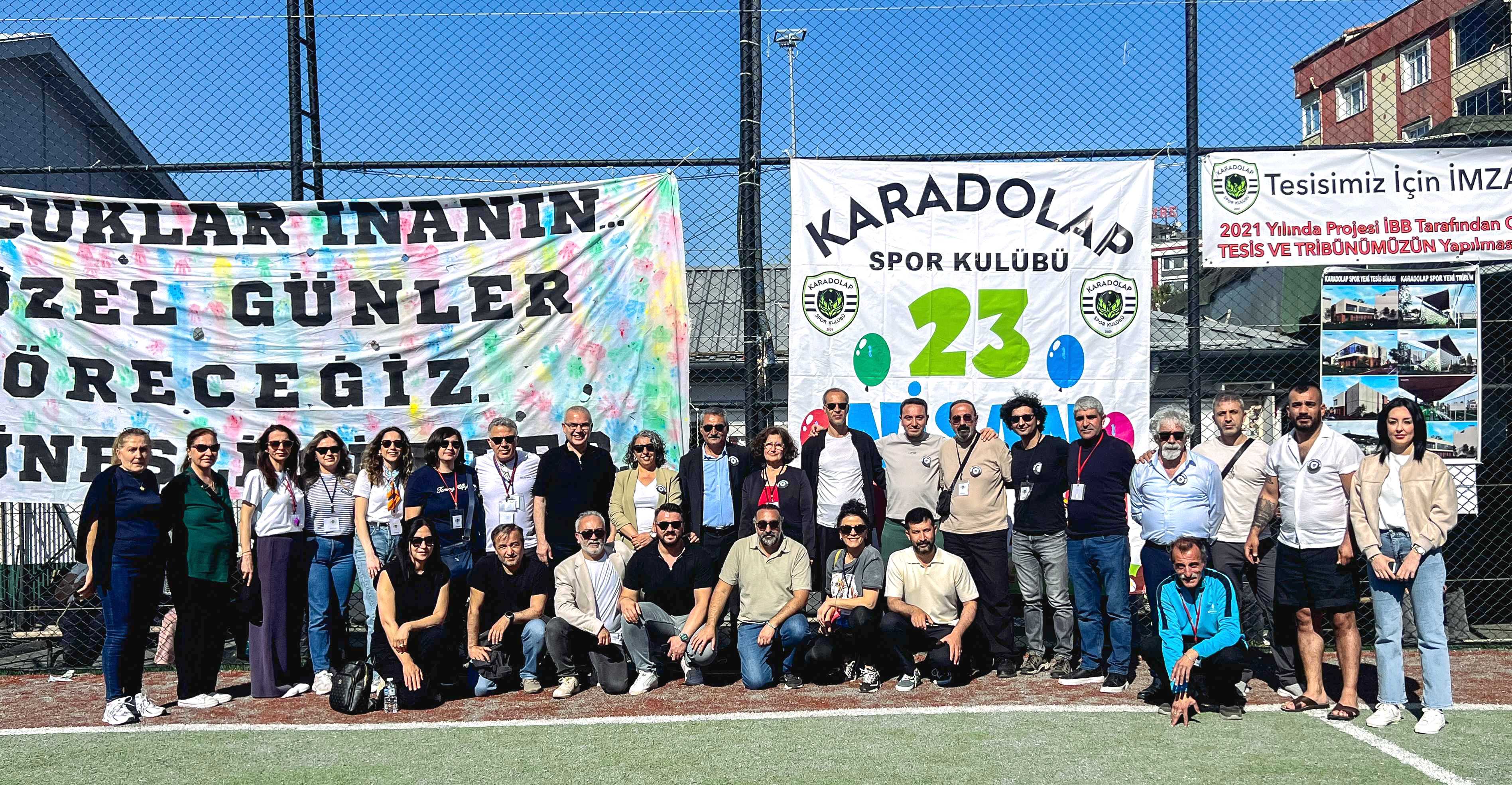 Karadolap Stadı’nda Çocuk Şenliği Coşkusu: “Okulda Şiddete Hayır” Mesajı Verildi